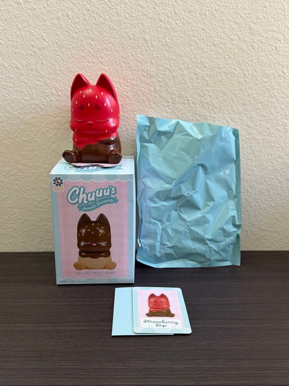 Kaleidos Creative Chuuu's Sweet Dreams Blind Box Collectible Figure - Strawberry